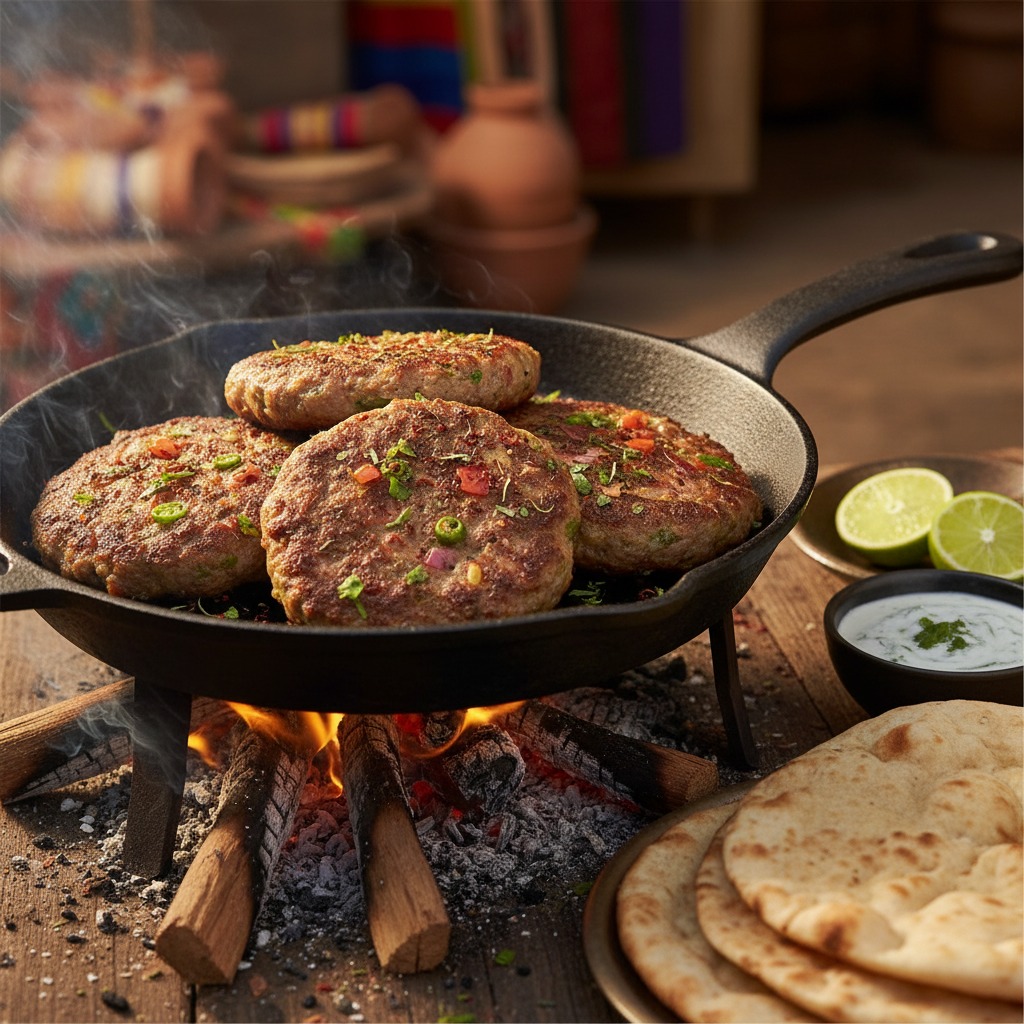 Calories in Chapli Kebab