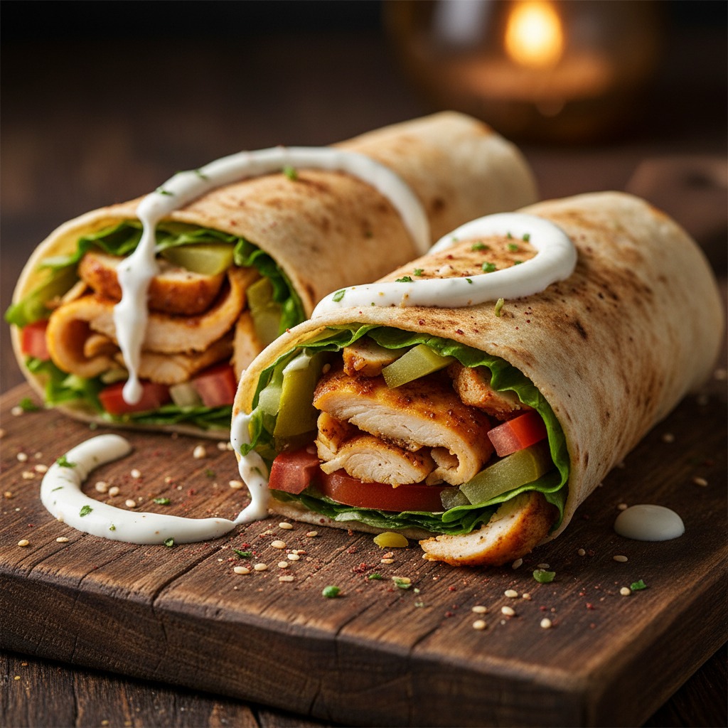 Calories in Chicken Shawarma